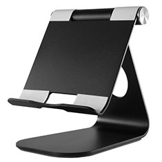 Universal Faltbare Ständer Tablet Halter Halterung Flexibel K23 für Amazon Kindle Oasis 7 inch Schwarz