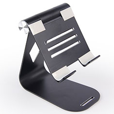 Universal Faltbare Ständer Tablet Halter Halterung Flexibel K25 für Amazon Kindle Oasis 7 inch Schwarz