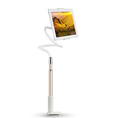 Universal Faltbare Ständer Tablet Halter Halterung Flexibel T36 für Apple iPad 4 Rosegold