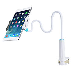 Universal Faltbare Ständer Tablet Halter Halterung Flexibel T39 für Apple iPad Air 10.9 (2020) Weiß