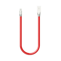 USB Ladekabel Kabel C06 für Apple iPhone 13 Pro Rot