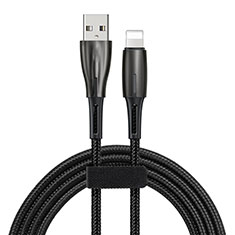 USB Ladekabel Kabel D02 für Apple iPad Air 4 10.9 (2020) Schwarz