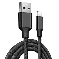 USB Ladekabel Kabel D06 für Apple iPad Air Schwarz