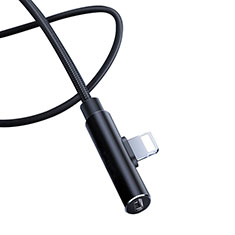 USB Ladekabel Kabel D07 für Apple iPhone 5S Schwarz