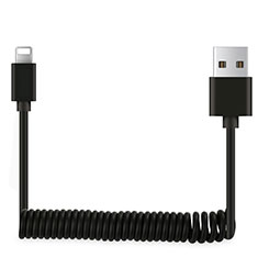 USB Ladekabel Kabel D08 für Apple iPad Air 3 Schwarz