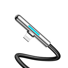 USB Ladekabel Kabel D11 für Apple iPhone 5C Schwarz