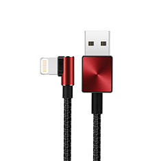 USB Ladekabel Kabel D19 für Apple iPhone 5C Rot
