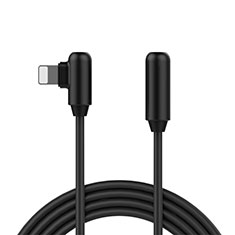 USB Ladekabel Kabel D22 für Apple iPad 10.2 (2020) Schwarz