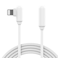 USB Ladekabel Kabel D22 für Apple iPhone 14 Plus Weiß