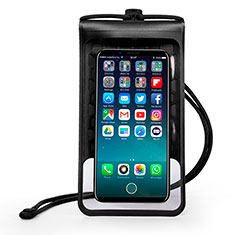 Wasserdicht Unterwasser Handy Tasche Universal W15 für Nokia 8110 2018 Schwarz