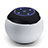 Bluetooth Mini Lautsprecher Wireless Speaker Boxen S22 Silber