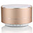 Bluetooth Mini Lautsprecher Wireless Speaker Boxen S24 Gold
