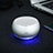 Bluetooth Mini Lautsprecher Wireless Speaker Boxen Silber
