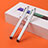 Eingabestift Touchscreen Pen Stift 2PCS H03 Silber