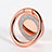 Fingerring Ständer Magnetische Smartphone Halter Halterung Universal Z15 Rosegold