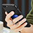 Fingerring Ständer Smartphone Halter Halterung Universal R01 Blau