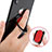 Fingerring Ständer Smartphone Halter Halterung Universal R07 Rot