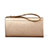 Handtasche Clutch Handbag Leder Silkworm Universal Gold