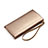 Handtasche Clutch Handbag Leder Silkworm Universal Gold