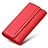 Handtasche Clutch Handbag Schutzhülle Leder Universal K01 Rot