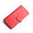 Handtasche Clutch Handbag Schutzhülle Leder Universal K02 Rot