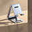 Handy Ständer Smartphone Halter Halterung Stand Universal N22 Silber