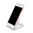 Handy Ständer Smartphone Halter Halterung Stand Universal T01 Weiß
