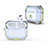 Handyhülle Hülle Crystal Hartschalen Tasche Schutzhülle H01 für Apple AirPods Pro Gelb