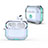 Handyhülle Hülle Crystal Hartschalen Tasche Schutzhülle H01 für Apple AirPods Pro Grün