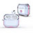 Handyhülle Hülle Crystal Hartschalen Tasche Schutzhülle H01 für Apple AirPods Pro Pink