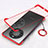 Handyhülle Hülle Crystal Hartschalen Tasche Schutzhülle H01 für Huawei Mate 40 Pro+ Plus Rot