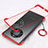 Handyhülle Hülle Crystal Hartschalen Tasche Schutzhülle H01 für Huawei Mate 40E 4G Rot