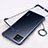 Handyhülle Hülle Crystal Hartschalen Tasche Schutzhülle H01 für Oppo A72 5G Blau