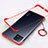 Handyhülle Hülle Crystal Hartschalen Tasche Schutzhülle H01 für Oppo A72 5G Rot