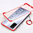 Handyhülle Hülle Crystal Hartschalen Tasche Schutzhülle H01 für Realme V5 5G Rot