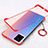 Handyhülle Hülle Crystal Hartschalen Tasche Schutzhülle H01 für Vivo V20 Pro 5G Rot