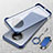 Handyhülle Hülle Crystal Hartschalen Tasche Schutzhülle H01 für Xiaomi Mi 10T Lite 5G Blau