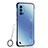 Handyhülle Hülle Crystal Hartschalen Tasche Schutzhülle H02 für Oppo Reno4 Pro 5G Blau
