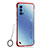 Handyhülle Hülle Crystal Hartschalen Tasche Schutzhülle H02 für Oppo Reno4 Pro 5G Rot