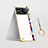 Handyhülle Hülle Crystal Hartschalen Tasche Schutzhülle H02 für Vivo iQOO 9 Pro 5G Gold