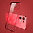 Handyhülle Hülle Crystal Hartschalen Tasche Schutzhülle H03 für Oppo Reno8 Pro+ Plus 5G Rot