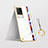 Handyhülle Hülle Crystal Hartschalen Tasche Schutzhülle H05 für Vivo iQOO 8 5G Gold