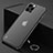Handyhülle Hülle Crystal Hartschalen Tasche Schutzhülle H06 für Apple iPhone 14 Pro Schwarz