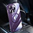Handyhülle Hülle Crystal Hartschalen Tasche Schutzhülle mit Mag-Safe Magnetic Magnetisch für Apple iPhone 13 Pro Violett