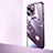 Handyhülle Hülle Crystal Hartschalen Tasche Schutzhülle mit Mag-Safe Magnetic Magnetisch für Apple iPhone 14 Pro Violett