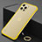 Handyhülle Hülle Crystal Hartschalen Tasche Schutzhülle N01 für Apple iPhone 12 Pro Gelb