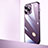 Handyhülle Hülle Crystal Hartschalen Tasche Schutzhülle QC2 für Apple iPhone 13 Pro Max Violett