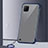 Handyhülle Hülle Crystal Hartschalen Tasche Schutzhülle S01 für Huawei Nova 6 SE Blau