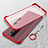 Handyhülle Hülle Crystal Hartschalen Tasche Schutzhülle S01 für Xiaomi Redmi Note 8 Pro Rot