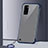 Handyhülle Hülle Crystal Hartschalen Tasche Schutzhülle S03 für Huawei Honor View 30 Pro 5G Blau